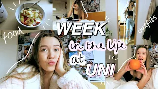 a week in my life at university 📚 what i eat, wear, do! (uni of bath) / vlog 001