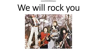 Queen   We will rock you   Новый перевод