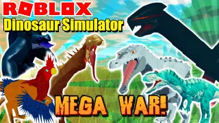 Roblox Dinosaur Simulator - MEGA War Against Loggers!
