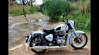 Royal Enfield Classic 350 Reborn -Dirt Track Ride Thrill