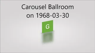 Carousel Ballroom on 1968 03 30