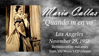 Maria Callas’s BEST Musetta (Quando m'en vo') in BETTER sound