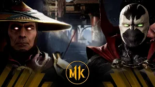 Mortal Kombat 11 - Dark Raiden Vs Spawn (Very Hard)