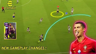 eFootball New Gameplay Changes ! After The Update V2.2.0