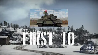 War Thunder First 10: T-55M With M1000A1 APFSDS