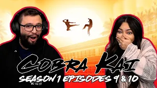 Cobra Kai Season 1 Ep 9 & Ep 10 First Time Watching! TV Reaction!!