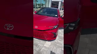 All New 2025 Camry XSE New Unboxing United State First Look