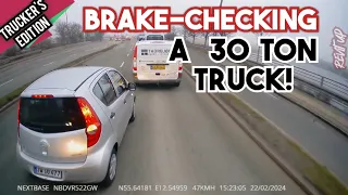 Truckers Edition Nó 81-Road Rage ,Bad Drivers, Brake Checks, Dashcam caught | Instantkarma