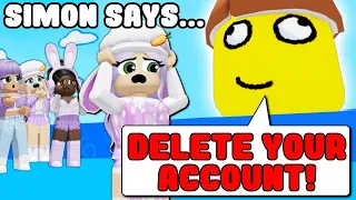 Silly SIMON SAYS With FANS! (Roblox)