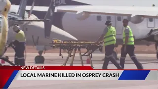 Former Belleville resident one of 3 Marines killed in Osprey crash in Australia