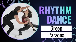 GREEN / PARSONS (USA) | Ice Dance Rhythm Dance | Cup of China 2023 | #GPFigure