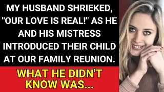My Husband Shrieked, "Our Love Is Real!" as He and His Mistress Introduced Their Child