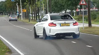 BMW M Cars Accelerating, Powerslides! M6 V10 iPE, M3 G80, M3 E46, M2, M4 F82 Akra, M5 E60, M3 F80..