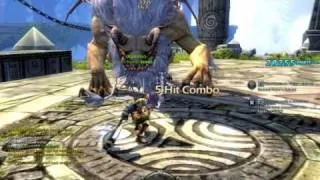 Dragon Nest Mercenary Gameplay - Manticore Boss Solo