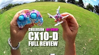 CHEERSON CX10-D NANO QuadCopter Full Review -  [UnBox, Inpection, Flight Test, Pros & Cons]