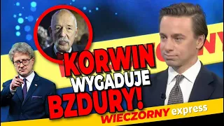 "Wygaduje BZDURY!" Bosak STRACIŁ CIERPLIWOŚĆ do Korwina