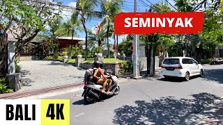 BALI, INDONESIA 🇮🇩 [4K] Seminyak & Petitenget — Walking Tour