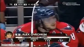 Alex Ovechkin's 65 Goals during the 2007-08 NHL Season (Extended HD)