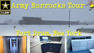 US Army Barracks Tour - Fort Drum NY 2019