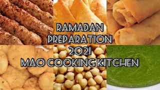 My Ramadan food preparation with quick and easy recipes/Freeze Ramadan prep recipes/Ramadan 2021