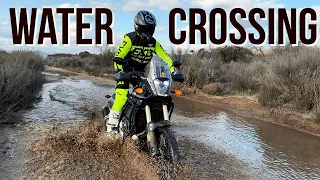 Adventure Motorcycle Water Crossing | ADV Riding Tip