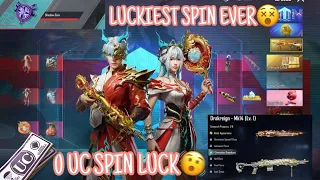 Luckiest spin ever | 0 uc spin drakreign mk14 l crate opening #bgmi #marybose #luckiestcrateopening