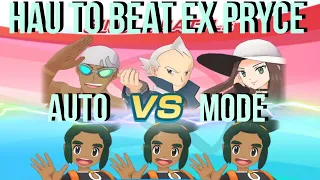 HAU to BEAT EX Challenge Pryce (Very Hard: Auto ON) | Random Co-op Online | Pokemon Masters