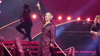 Pink - Raise Your Glass - Beautiful Trauma World Tour - MSG NY - 5th of April 2018