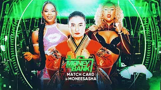 WWE MONEY IN THE BANK MATCH CARD TODAY ON MY TWITTER !