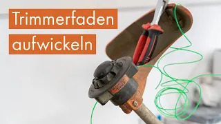 Trimmerfaden aufwickeln | Stihl Fadenkopf | Autocut C5-2