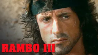 'Rambo on Horseback to Save Trautman' Scene | Rambo III