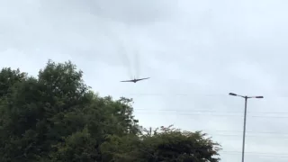 V-Force Day Vulcan XH-558 flyover-Greens Antiques-Coventry