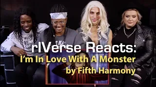 rIVerse Reacts (Halloween Edition): I'm In Love With A Monster by Fifth Harmony - M/V Reaction