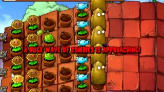 Plants Vs. Zombies - Pogo Party (8 plants only, no upgrades) (audio commentary)