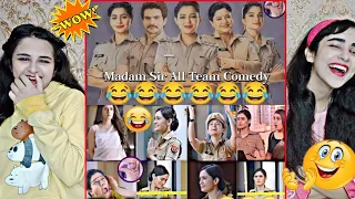 Madam Sir Team Funny Scenes🤣🤣 | Gulki Joshi | Bhavika Sharma | Santosh Sharma | Girls Reaction