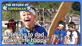 Listening to dad makes me happy!! (The Return of Superman Ep.404-8) | KBS WORLDTV 211031