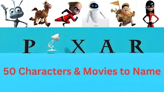 The Big Quiz V79 - 50 Pixar Characters & Movies To Name