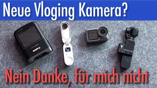 DJI Osmo Pocket 3, DJI Osmo Action 4, Insta360 Go 3 - warum sie für mich nicht ideal sind!