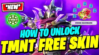 How to UNLOCK SHREDDER Skin & FREE REWARDS in Fortnite (TMNT Battle Pass)