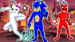 Hero Sonic COMES to Rescue?! | Sonic the Hedgehog 2 Animation | Sonic's Official Channel