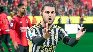EA FC 24 - AC Milan vs Juventus | Serie A | PS5 | 4K
