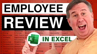 Excel - Employee Review: - Excel - Episode 1662