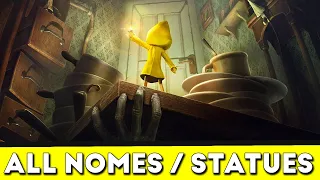 All Nomes & Statues in Little Nightmares - All Secret Locations