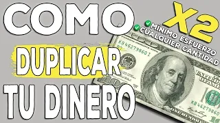 Cómo duplicar tu dinero sin hacer nada. Tips para invertir