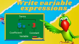 Variable Expressions for kids | Math for kids