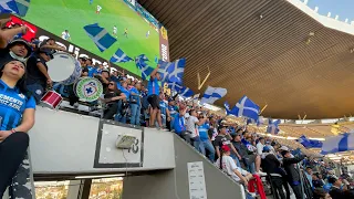 LA SANGRE AZUL N.A 22 aniversario Cruz Azul vs Monterrey