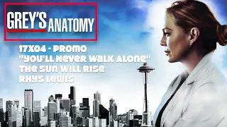 Grey's Anatomy Soundtrack - (17x04) - "The Sun Will Rise" by Rhys Lewis / Promo