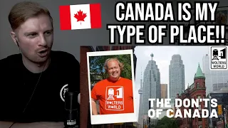 Reaction To What Not to do in Canada