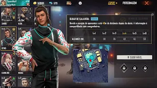 Free Fire - Testei o Novo Personagem OTHO - Será Que é bom Mesmo