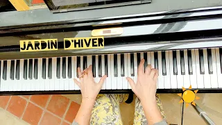 JARDIN D'HIVER Henri Salvador @MLVpiano cover, partition @noviscore